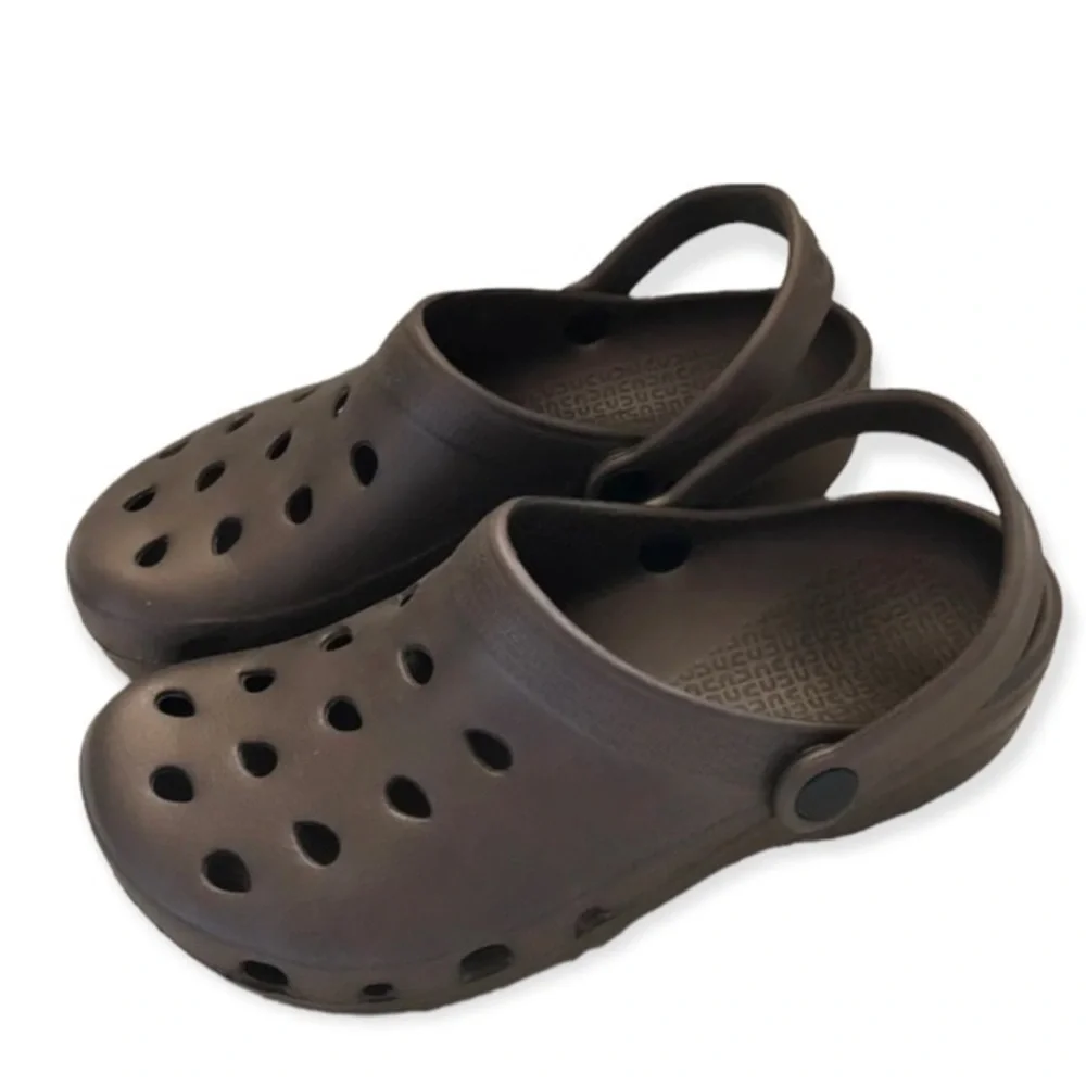 CNY Shoes Mens Size‎ 6 Womens Size 8 Brown Slip On